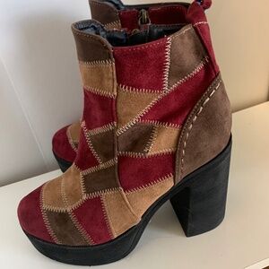 Leather Ankle Booties